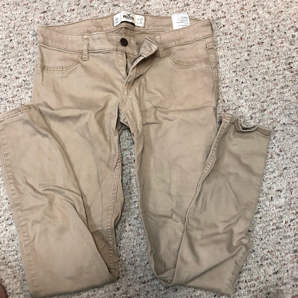 Tan jeans
